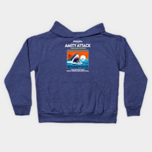 Amity Attack 80s Game Kids Hoodie